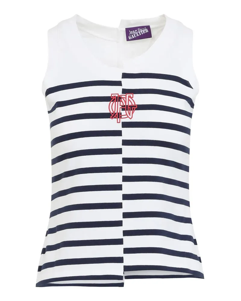 Jean Paul Gaultier Top - Weiß Weiß