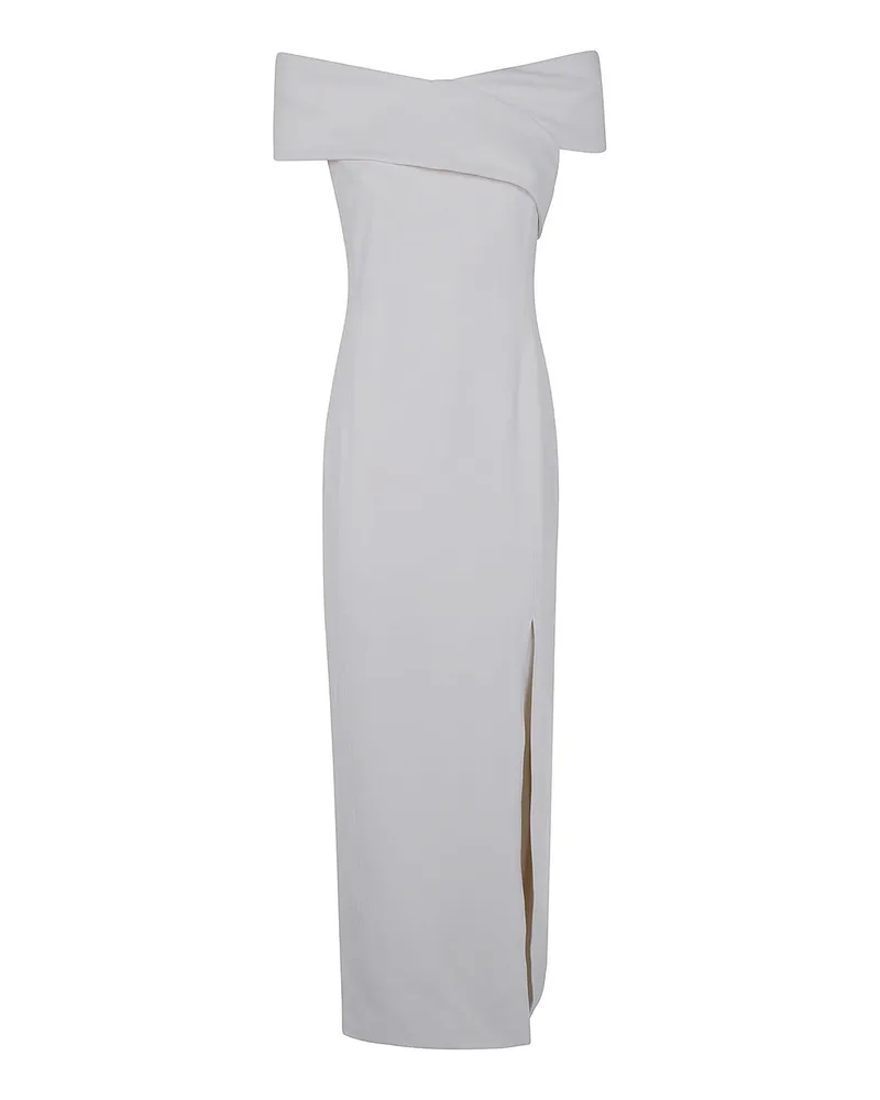 Ralph Lauren Maxikleid - Weiß Weiß