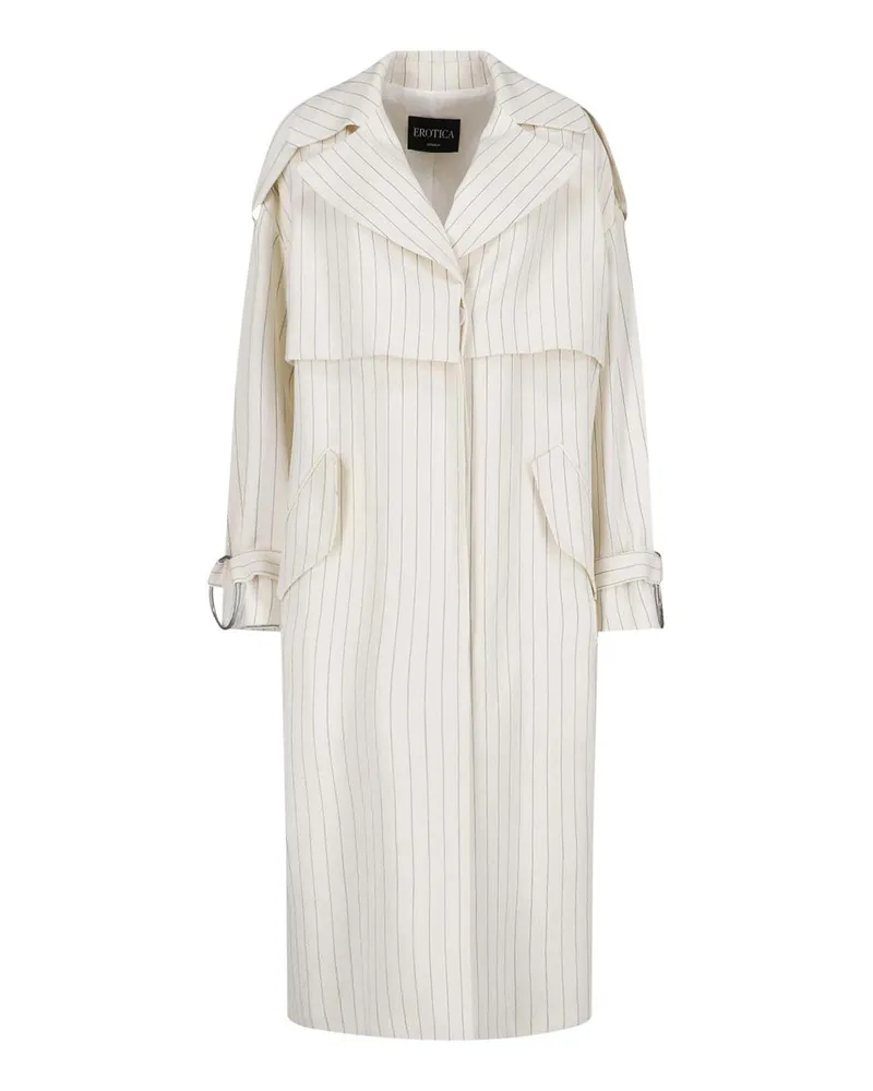 Dondup Trenchcoat - Weiß Weiß