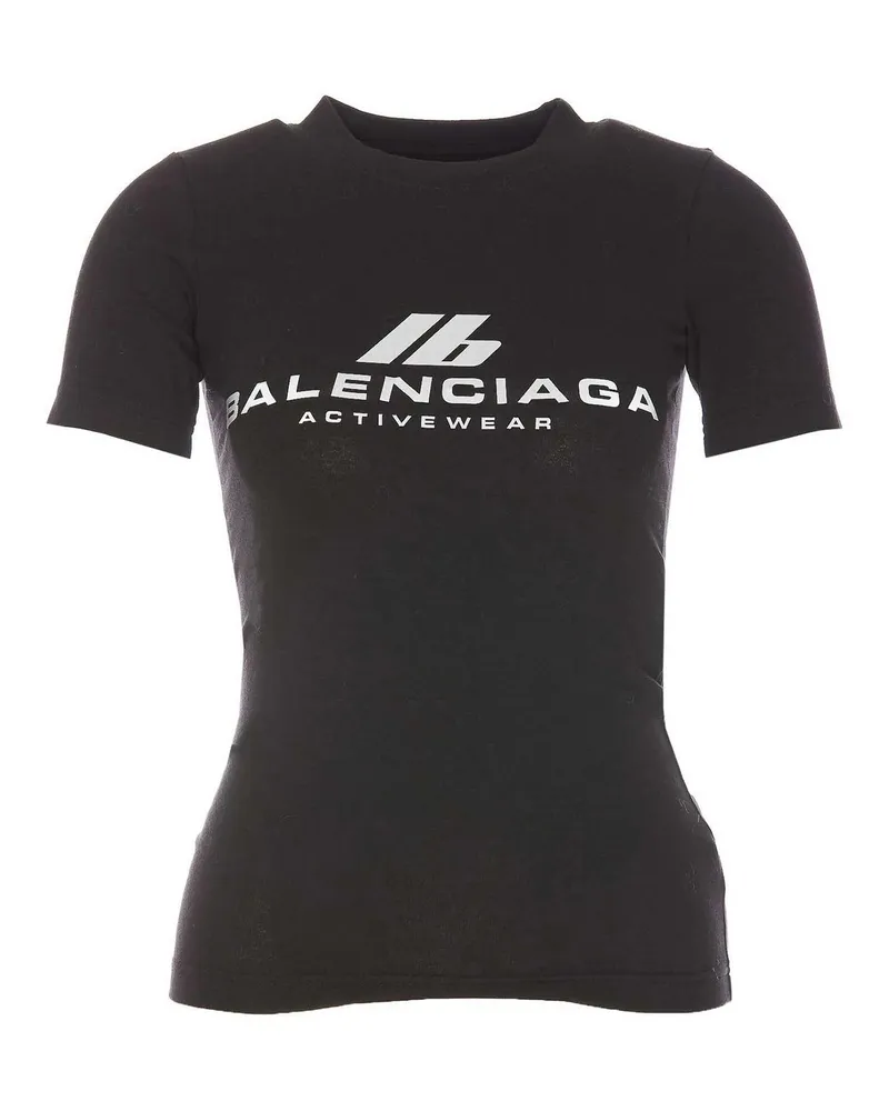 Balenciaga Rundhalspullover - Schwarz Schwarz