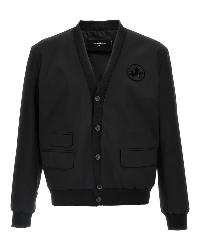 Dsquared2 Cardigan - Schwarz Schwarz