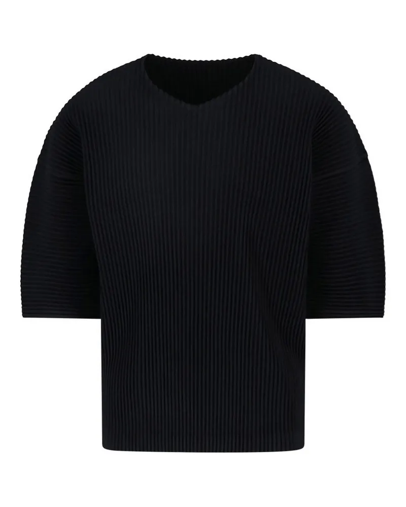 Issey Miyake T-Shirt - Schwarz Schwarz