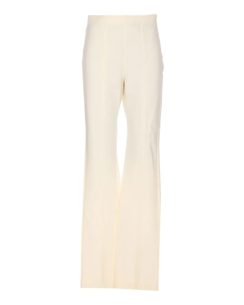 Max Mara Casual Hose - Weiß Weiß