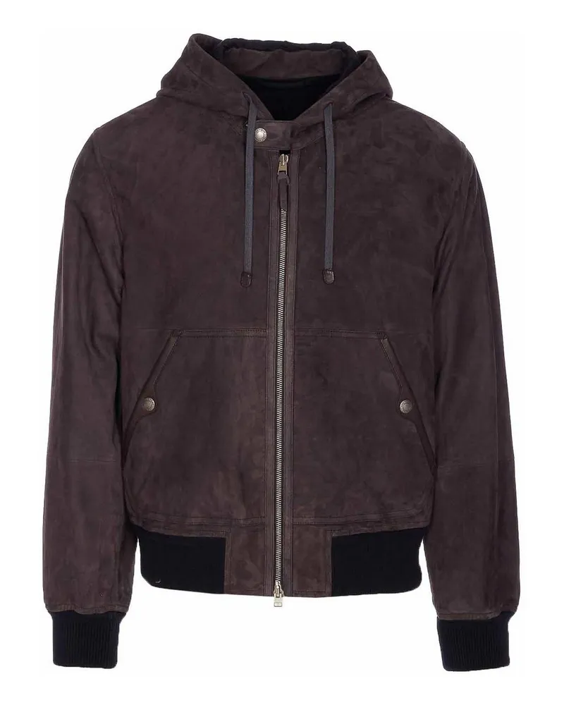 Tom Ford Lederjacke - Braun Braun