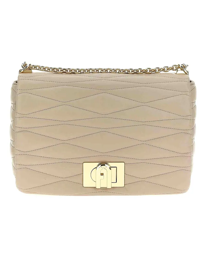 Furla Umhängetasche - Grau Beige
