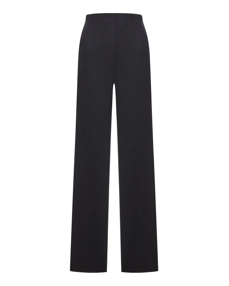 Max Mara Casual Hose - Schwarz Schwarz