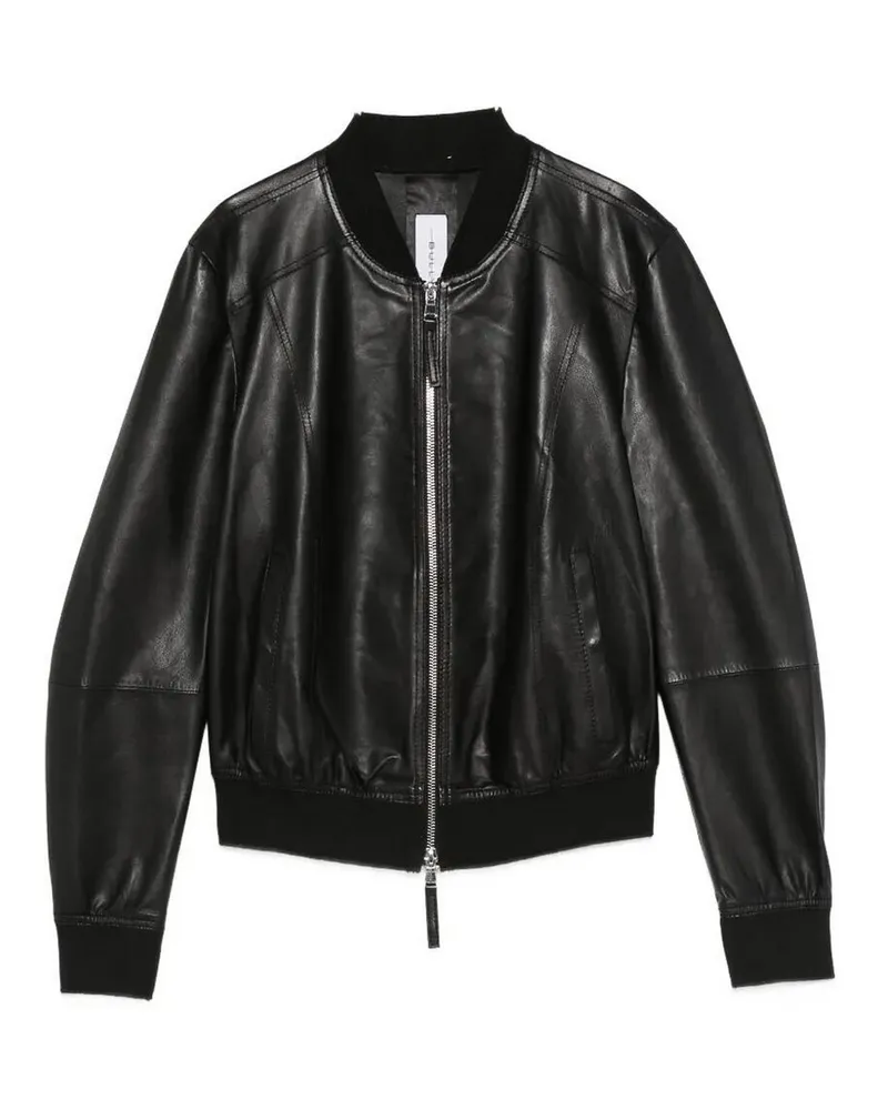 Bully Lederjacke - Schwarz Schwarz