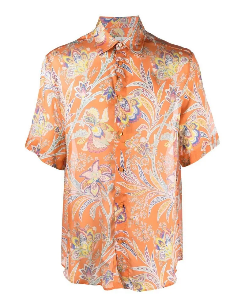 Etro Hemd - Orange Orange