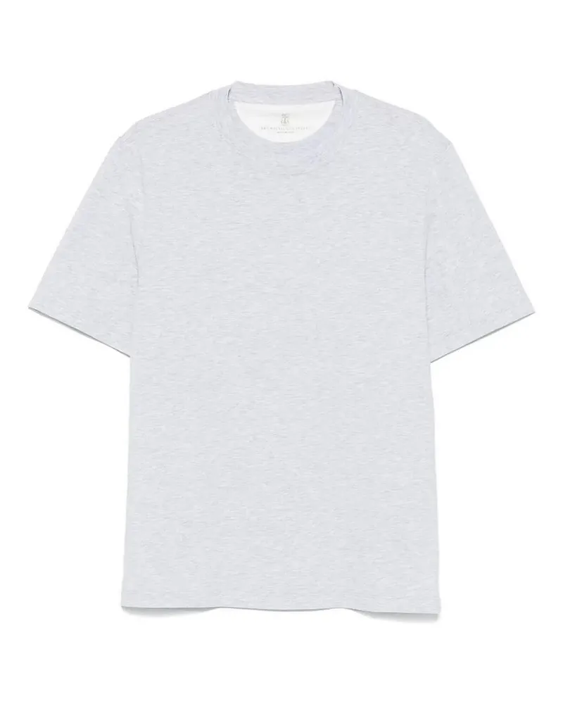 Brunello Cucinelli T-Shirt - Hellgrau Hellgrau