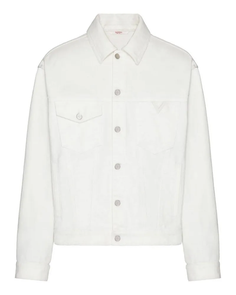Valentino Garavani Jeansjacke - Weiß Weiß