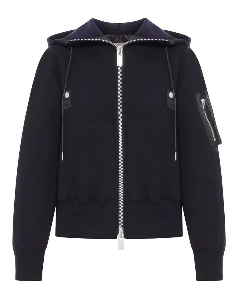 Sacai Casualjacke - Schwarz Schwarz