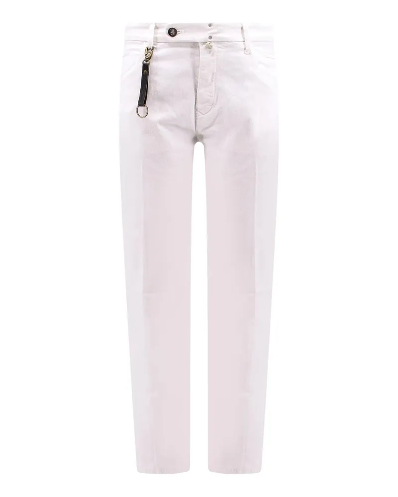Incotex Casual Hose - Weiß Weiß