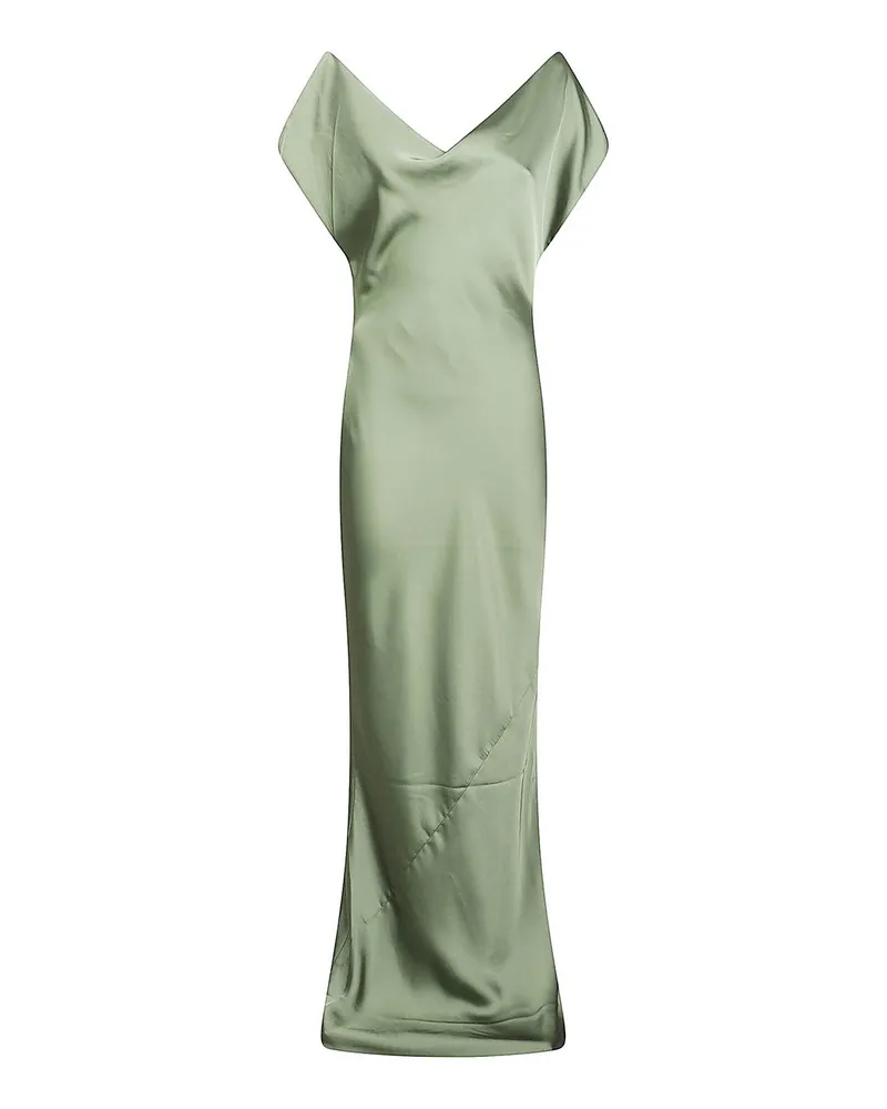 Norma Kamali Knielanges Kleid - Grün Grün