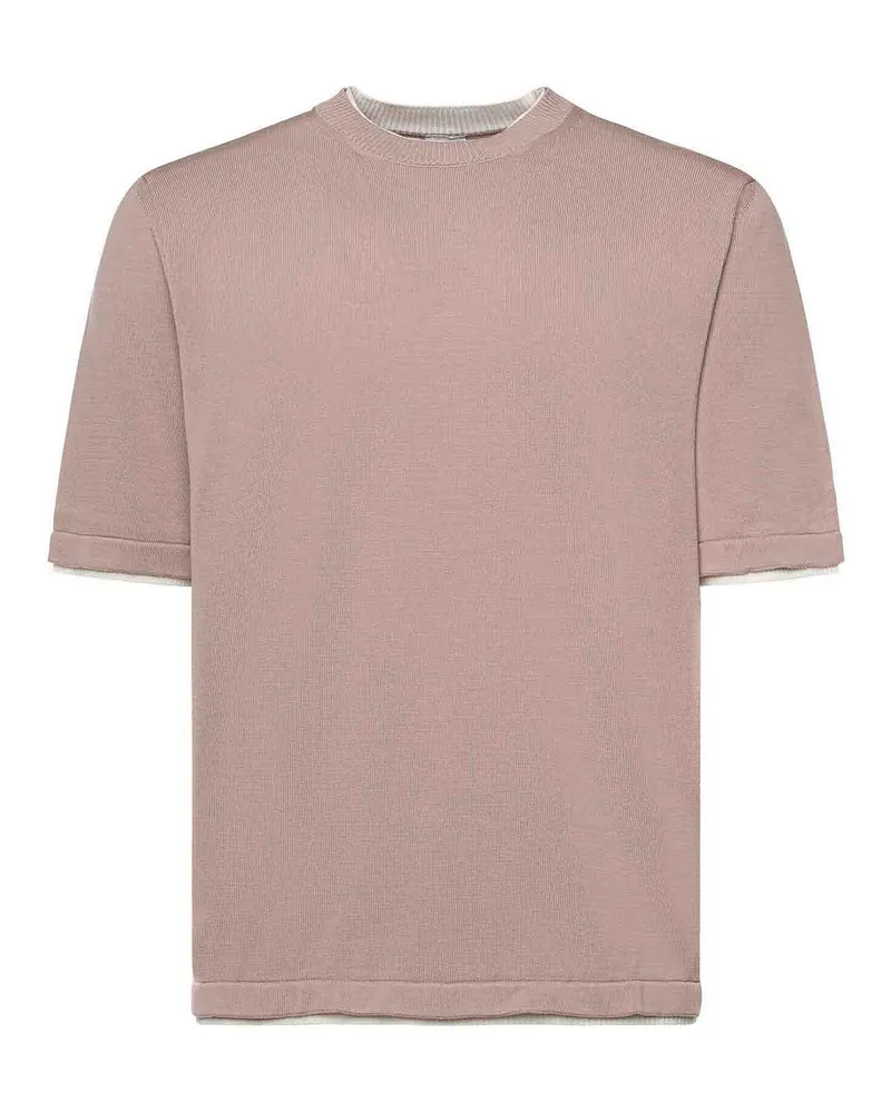 Eleventy T-Shirt - Rosa Rosa