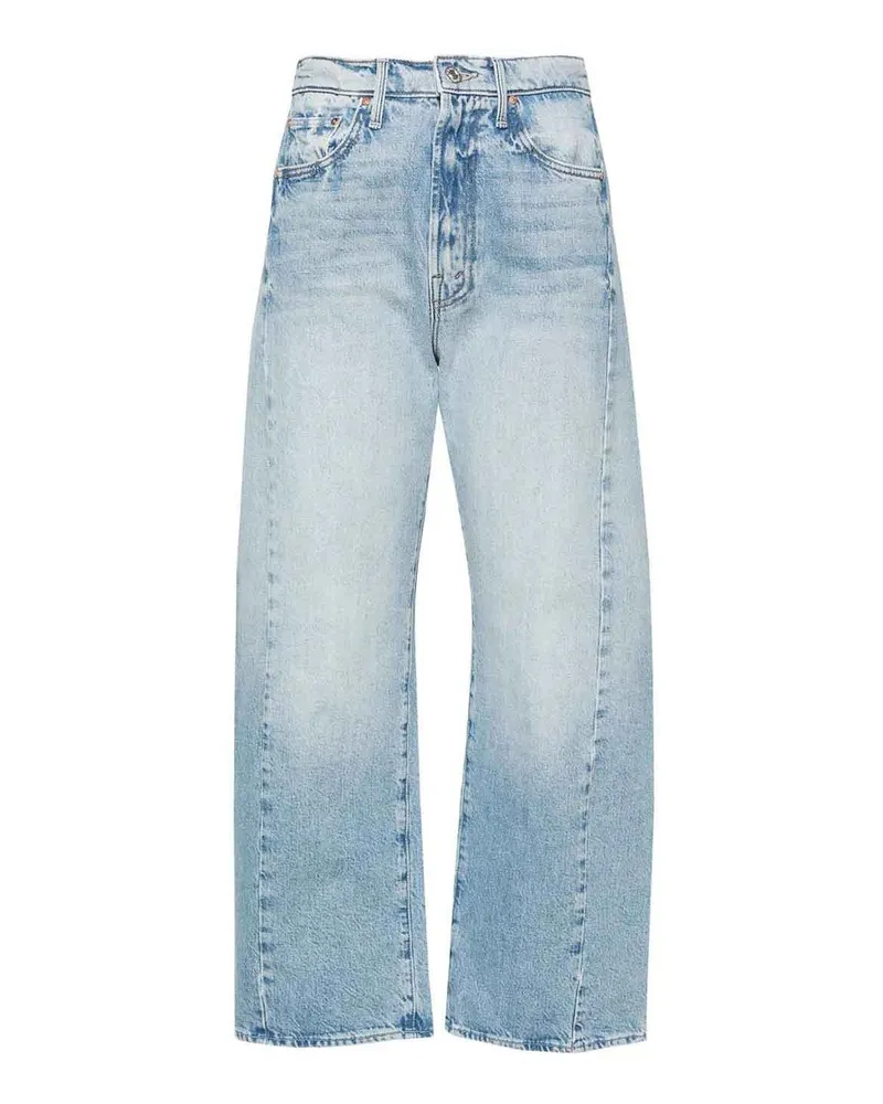 Mother Straight Leg Jeans - Hellblau Hellblau