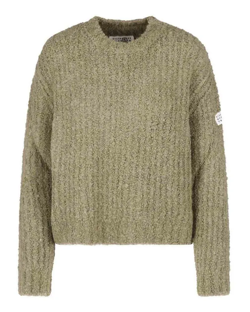 Maison Margiela Rundhalspullover - Grün Grün