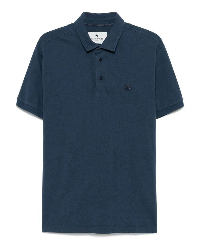 Etro Poloshirt - Blau Blau