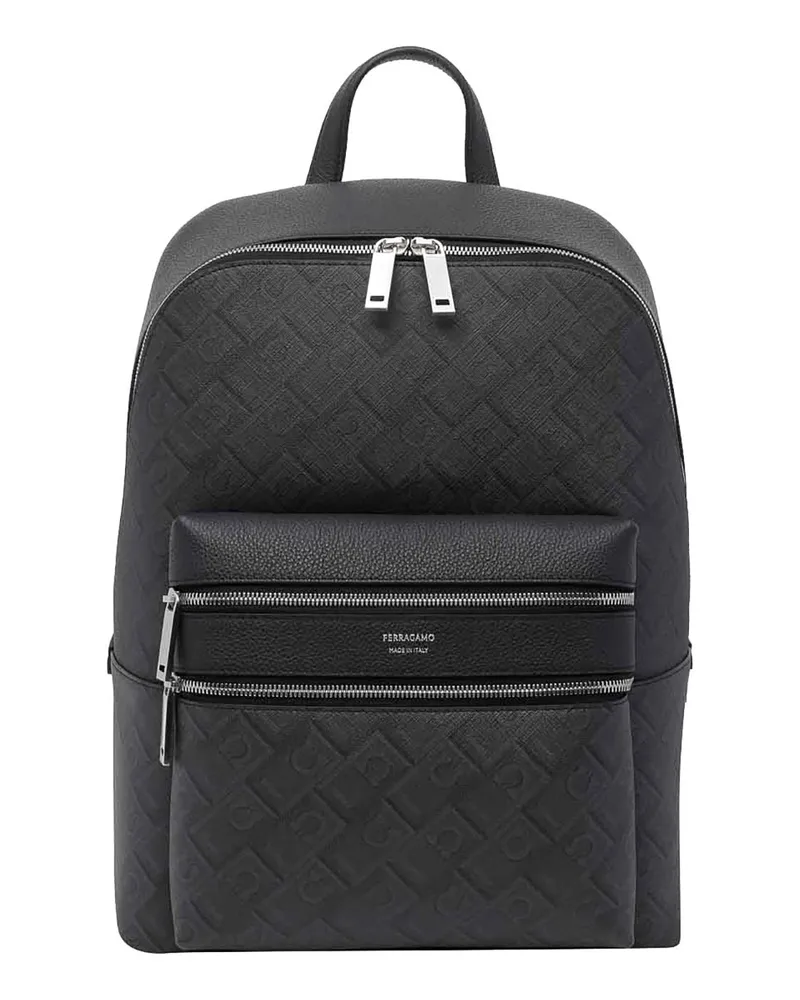 Ferragamo Rucksack - Schwarz 