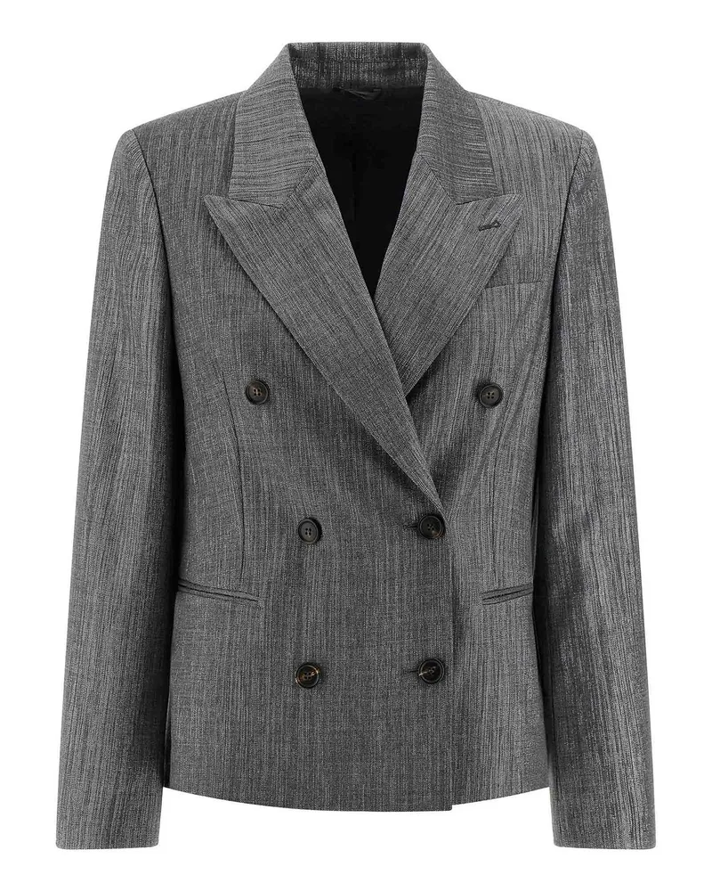 Brunello Cucinelli Blazer - Silber Silber