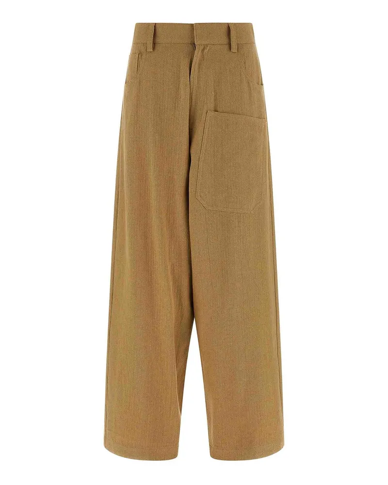 Jejia Casual Hose - Gelb Gelb