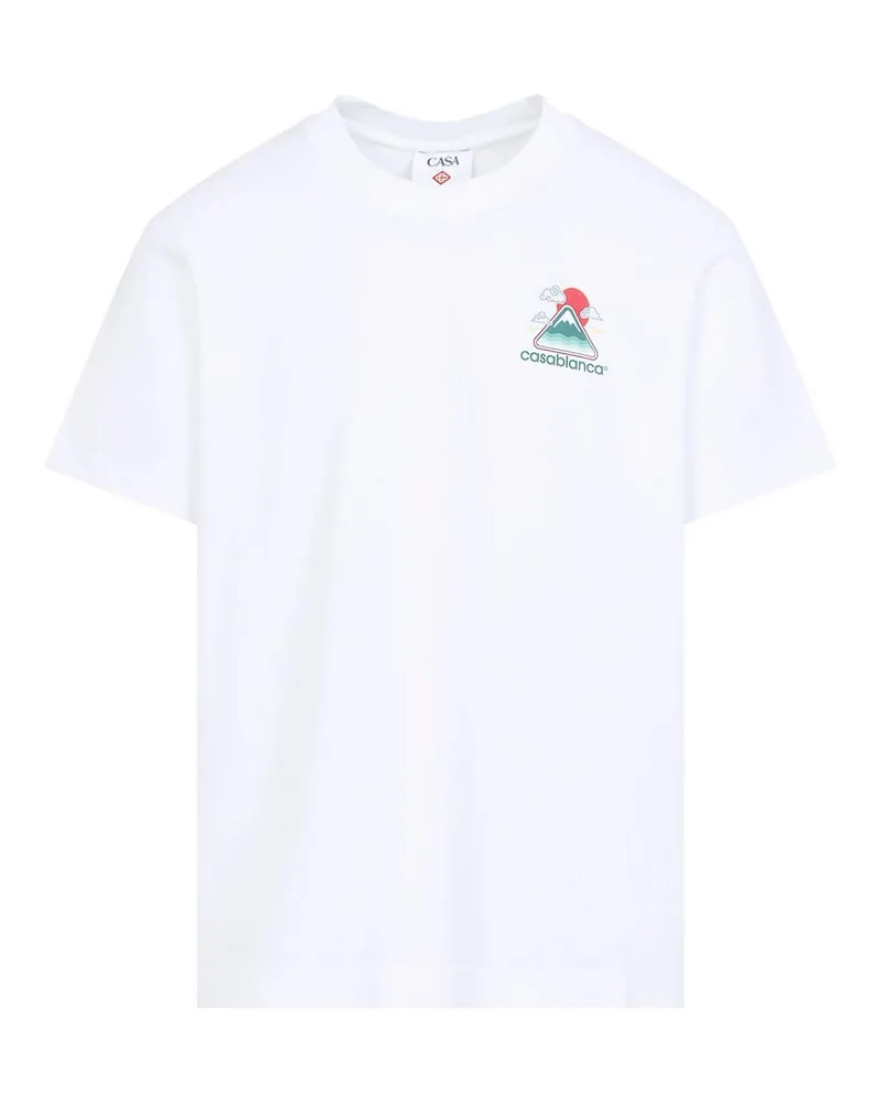 Casablanca Paris T-Shirt - Weiß Weiß