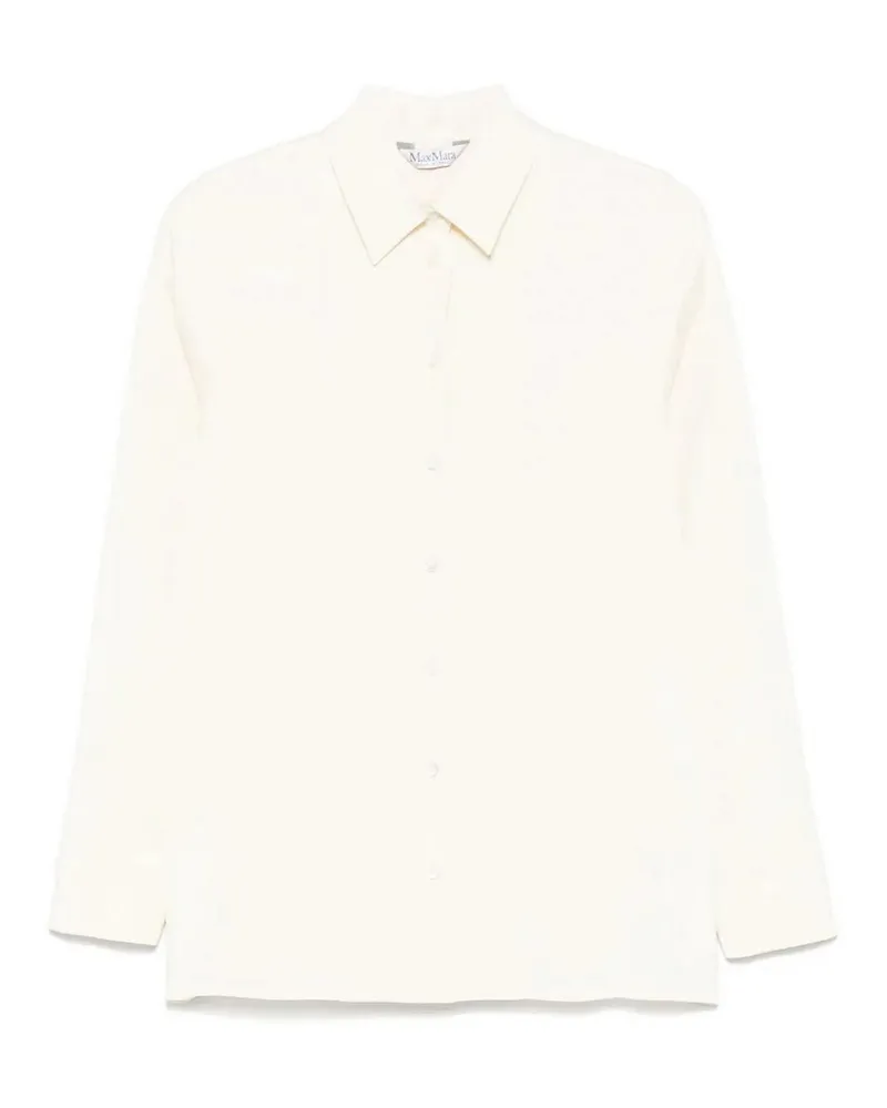 Max Mara Hemd - Creme Creme