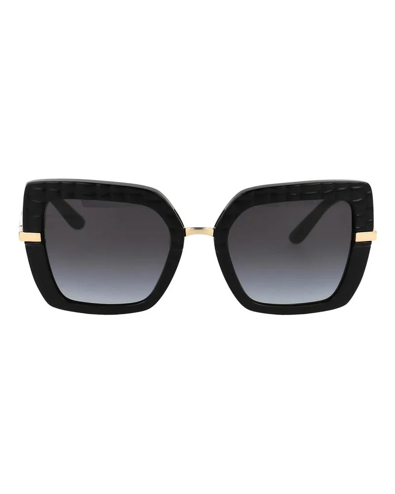 Dolce & Gabbana Sonnenbrille - Schwarz Schwarz