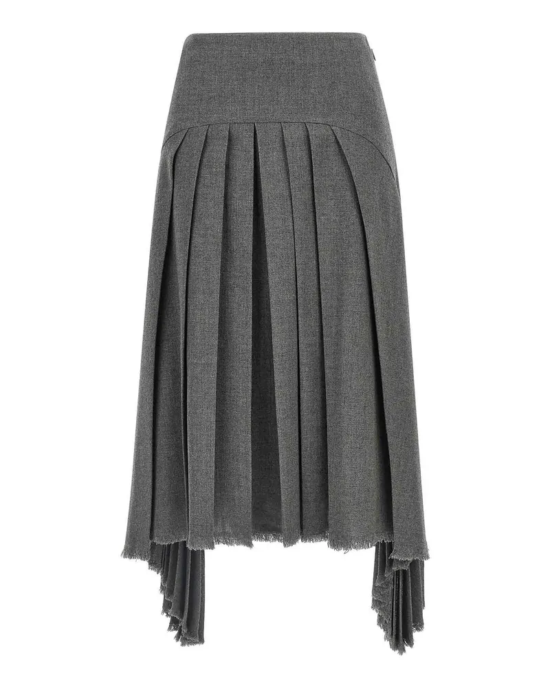 Jil Sander Schlagjeans - Grau Grau