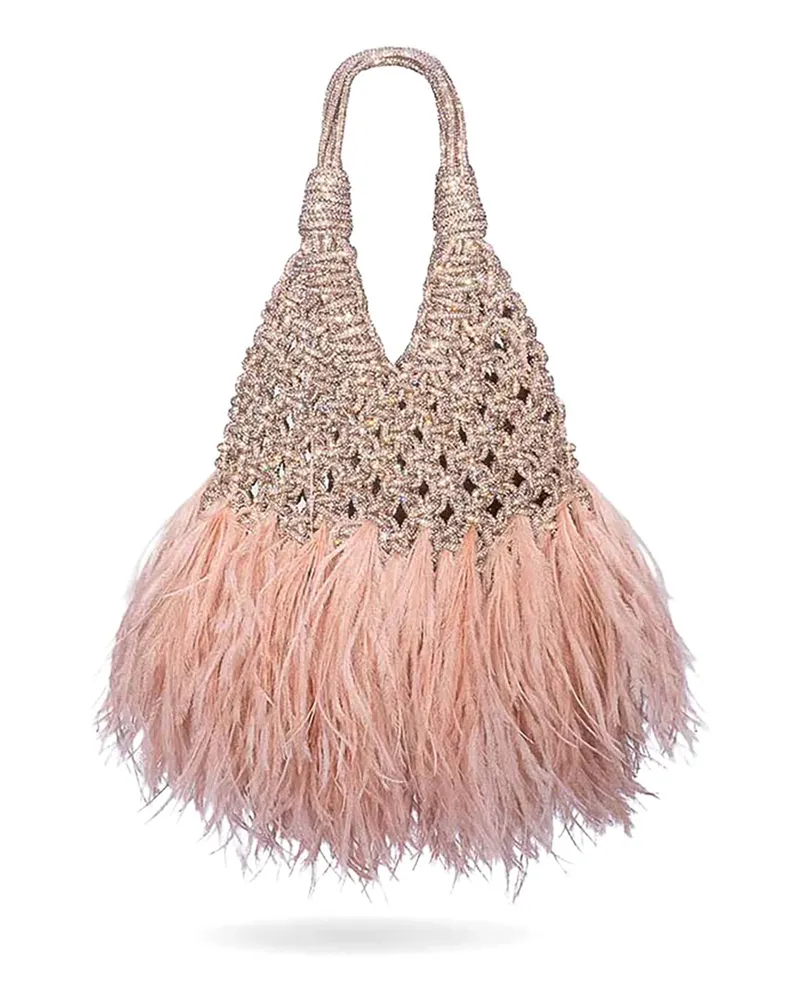 HIBOURAMA Schultertasche - Rosa Rosa