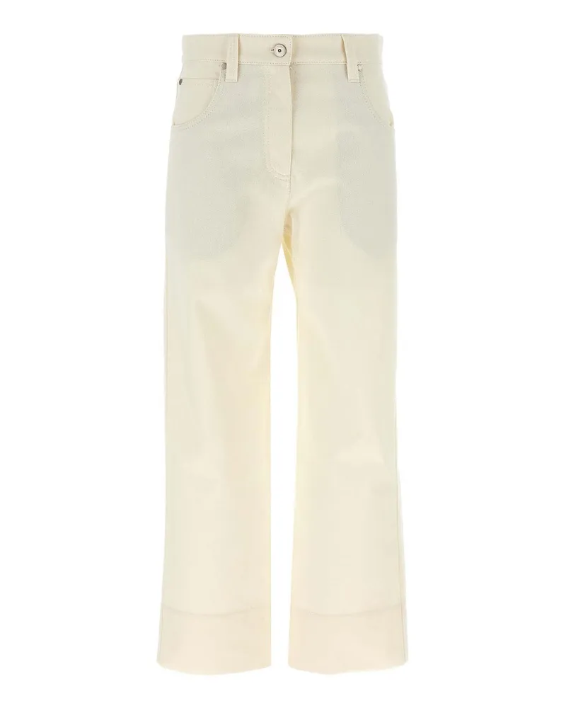 Brunello Cucinelli Shorts - Beige Weiß