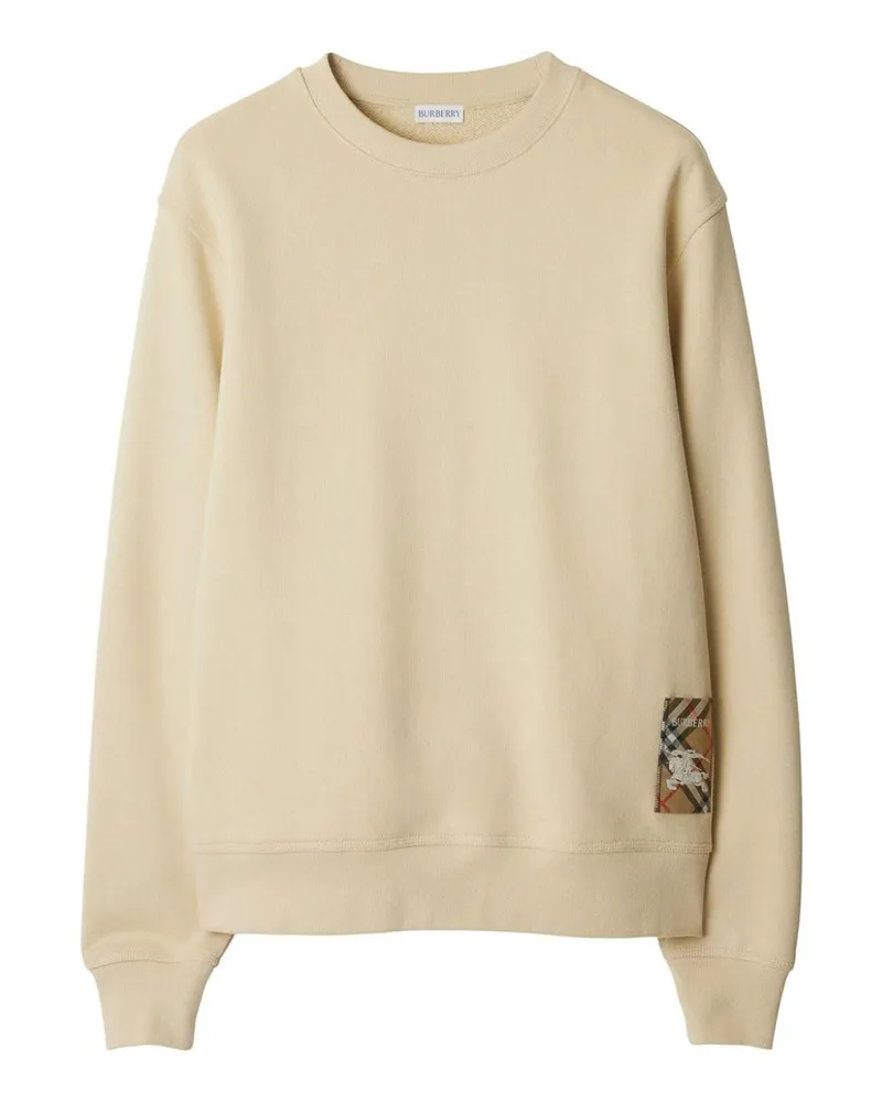 Burberry Sweatshirt - Schwarz Hellbeige
