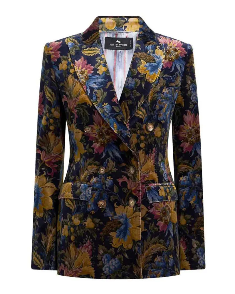 Etro Blazer - Blau Blau