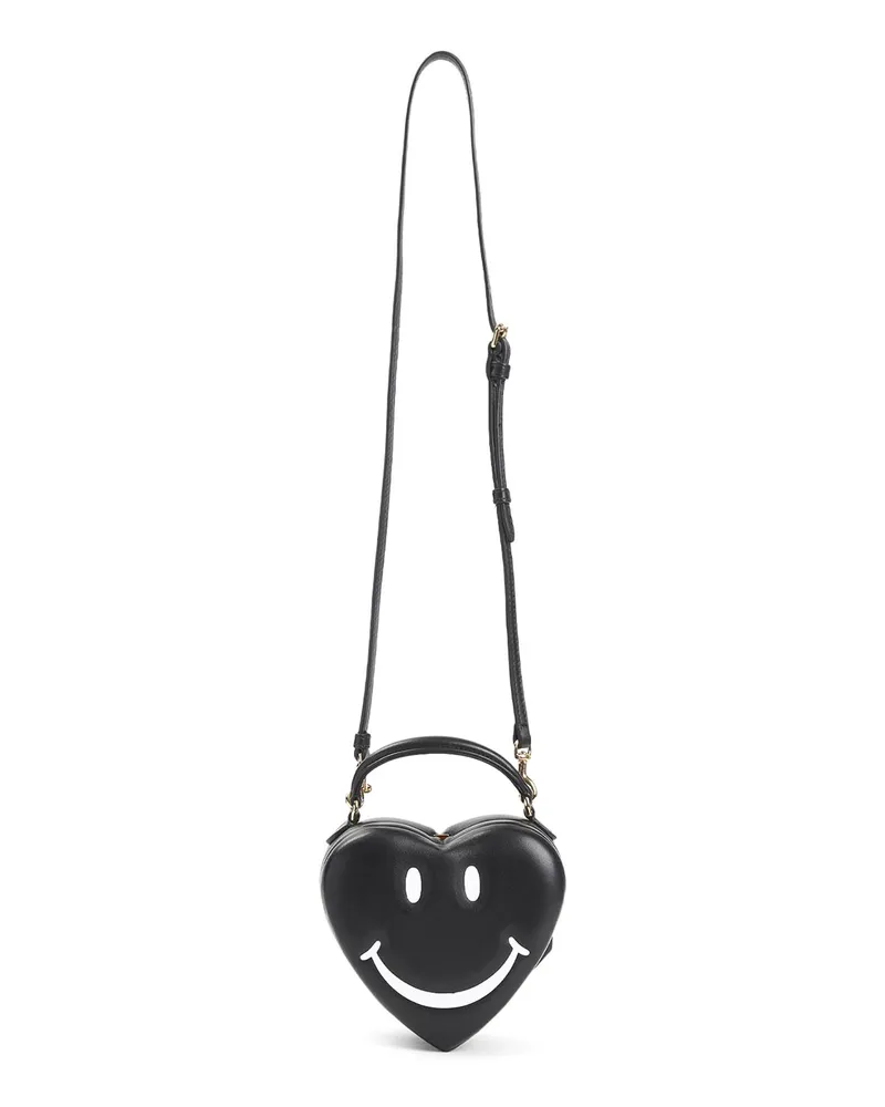 Moschino Schultertasche - Schwarz Schwarz