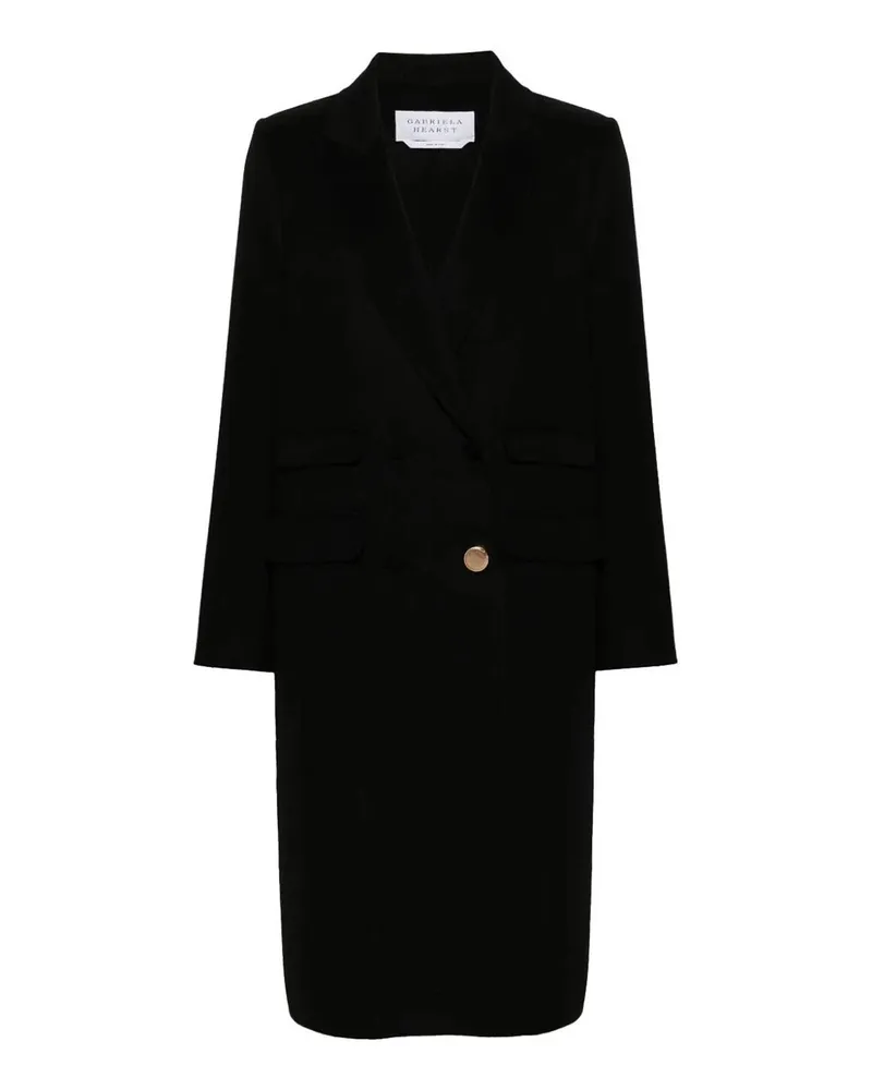 Gabriela Hearst Kurzer Mantel - Schwarz Schwarz