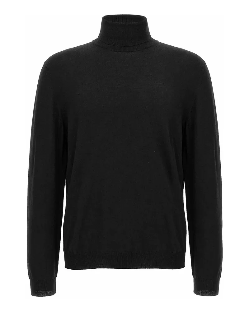 Zanone Cardigan - Schwarz Schwarz
