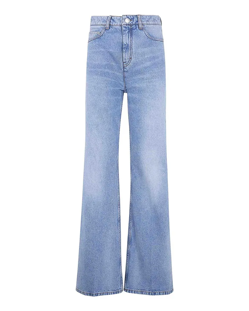AMI Paris Schlagjeans - Blau Blau