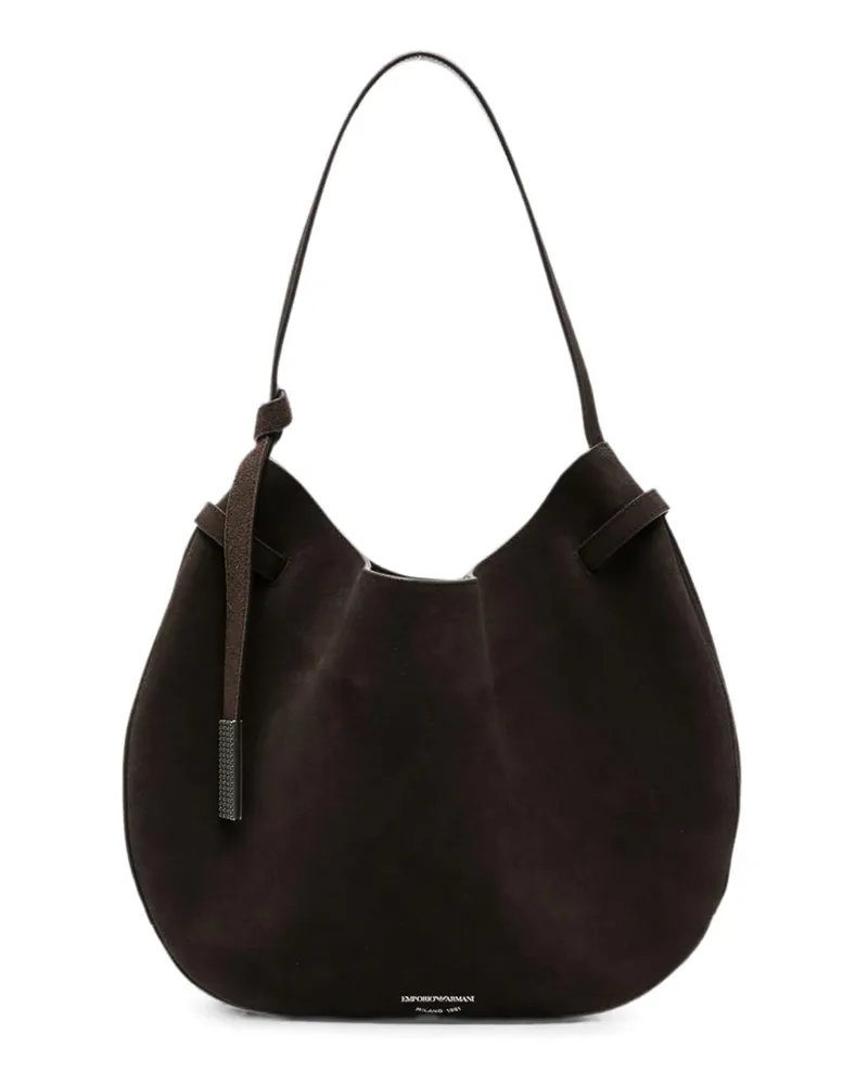 Emporio Armani Schultertasche - Braun Braun