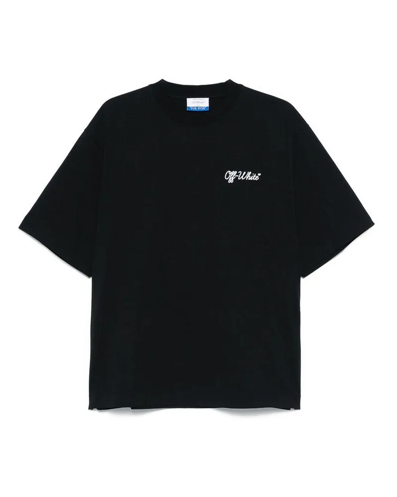 OFF-WHITE T-Shirt - Schwarz Schwarz