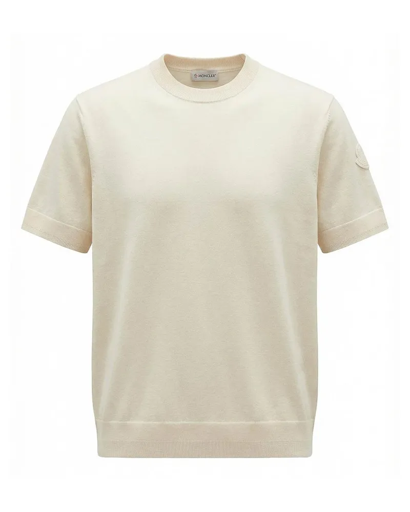 Moncler Rundhalspullover - Beige Beige