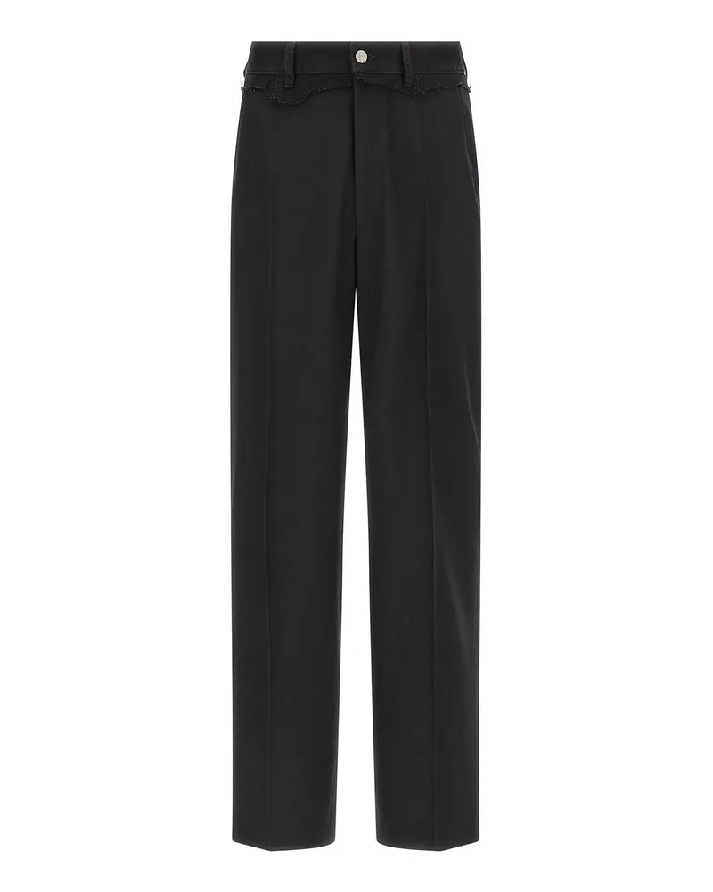 Maison Margiela Casual Hose - Schwarz Schwarz