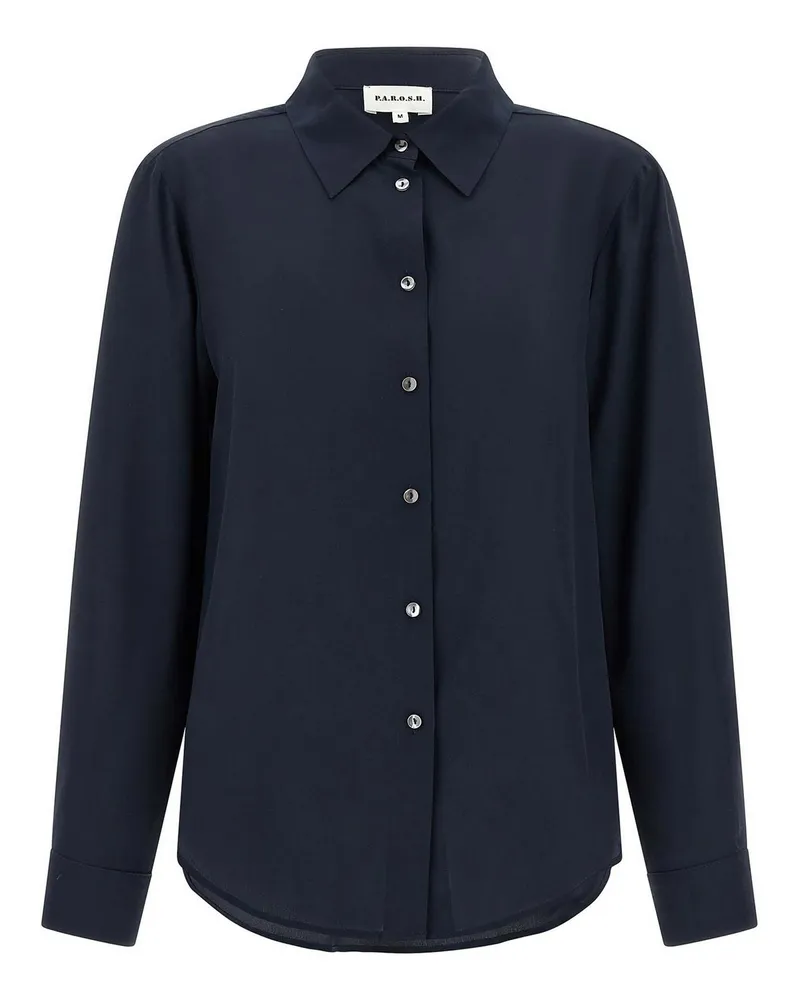 P.A.R.O.S.H. P. A.R. O.S. H. Hemd - Blau Blau