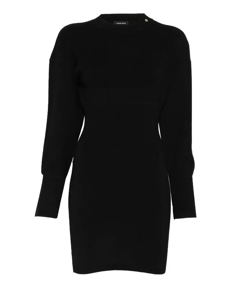 Anine Bing Knielanges Kleid - Schwarz Schwarz