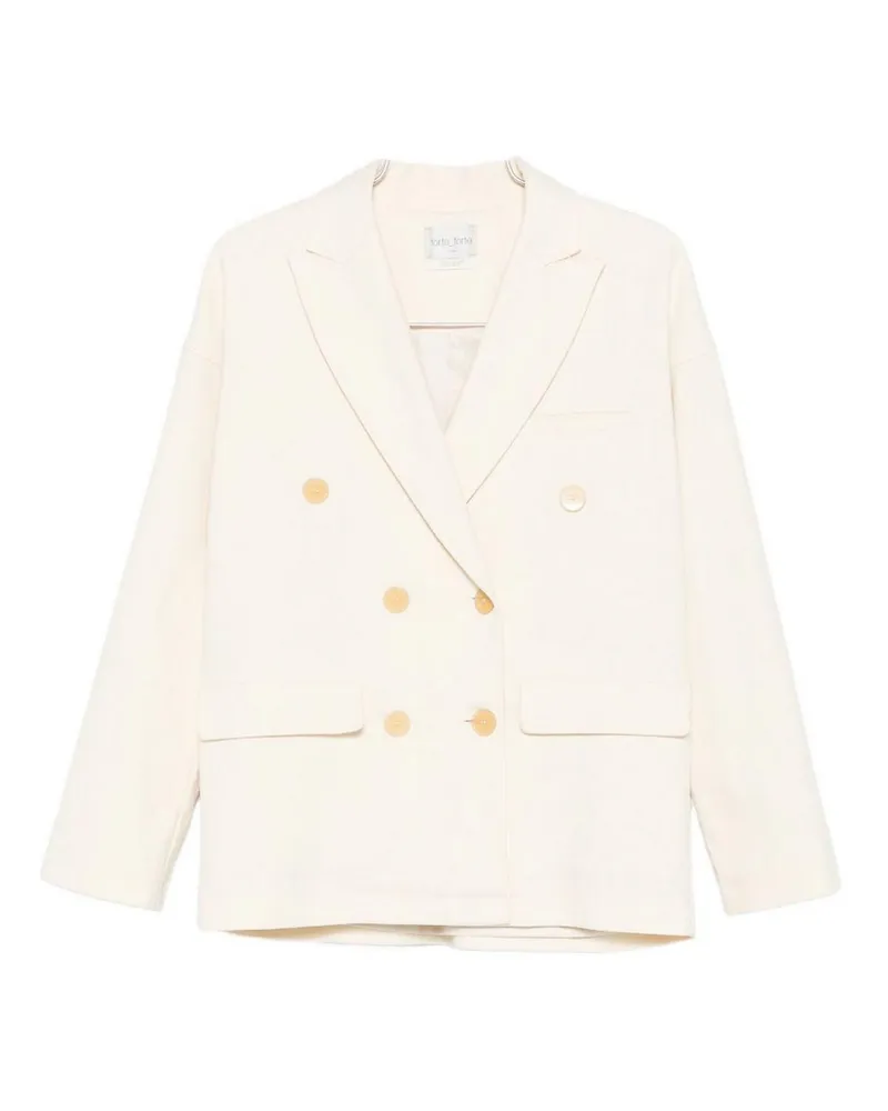 forte_forte Blazer - Beige Beige