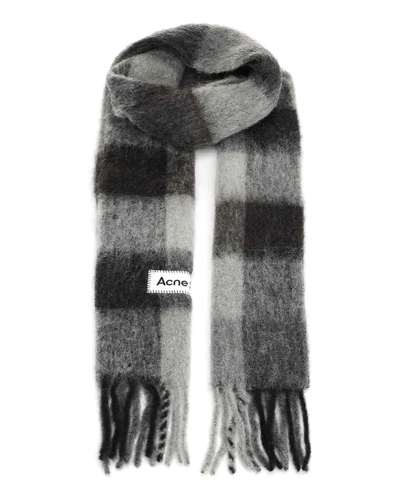 Acne Studios Schal - Schwarz Schwarz