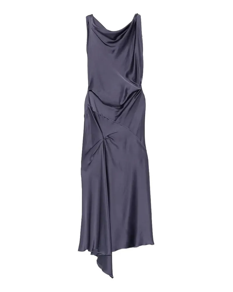 Victoria Beckham Knielanges Kleid - Blau Blau