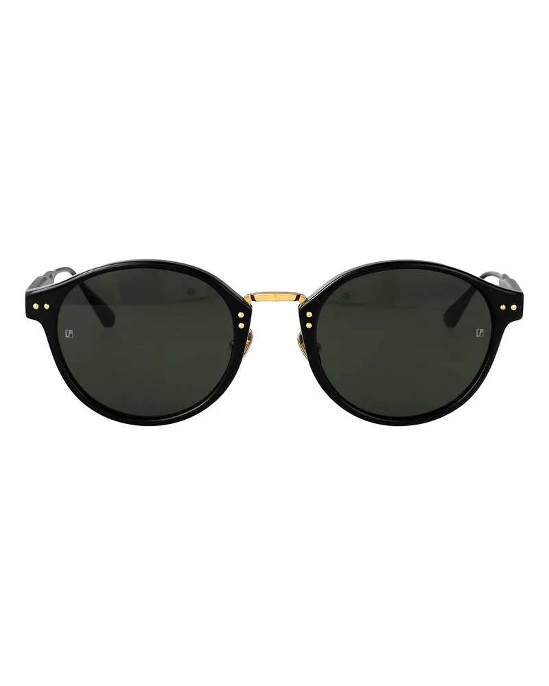 Linda Farrow Sonnenbrille - Schwarz Schwarz