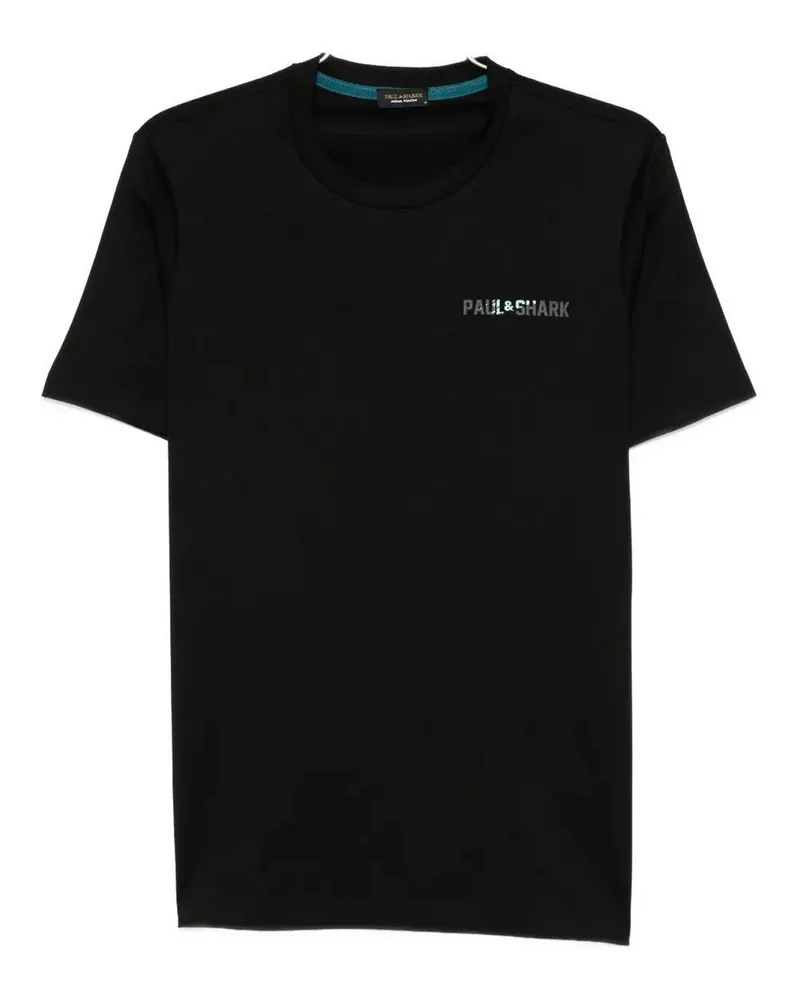 Paul & Shark T-Shirt - Schwarz Schwarz