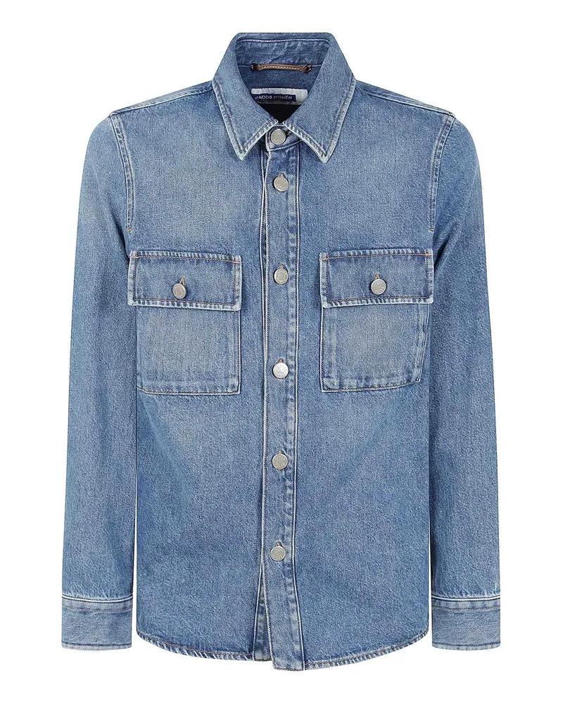 Jacob Cohën Jeansjacke - Blau Blau