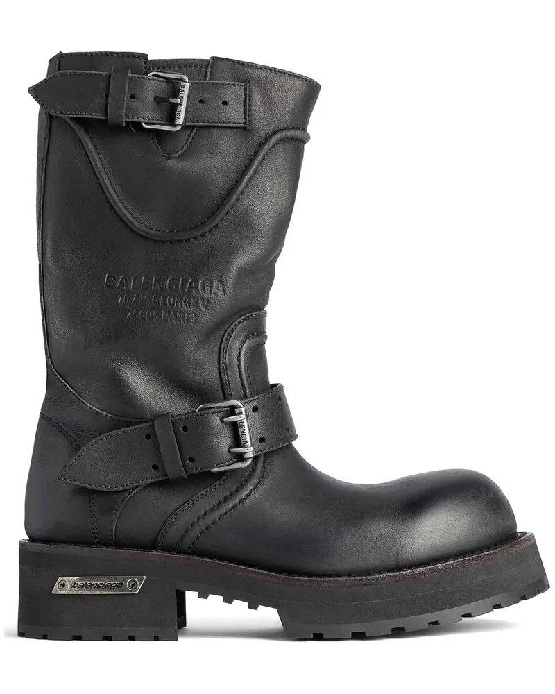 Balenciaga Stiefeletten - Schwarz Schwarz