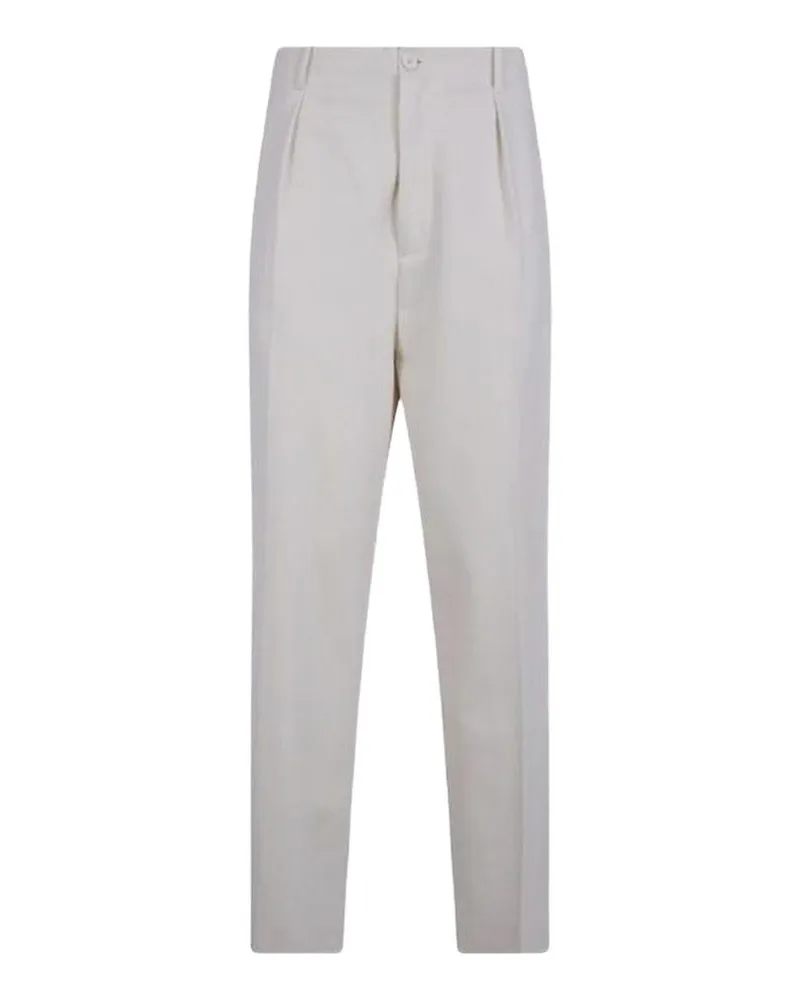 Semicouture Casual Hose - Weiß Weiß